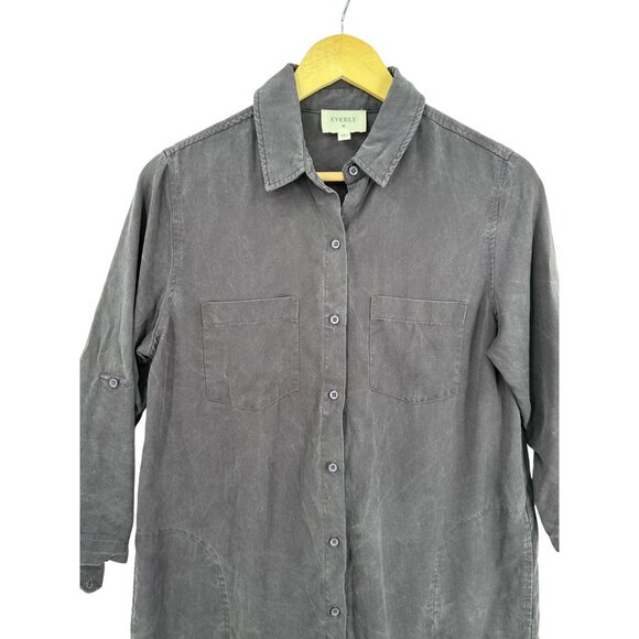 Everly Shirtdress Womens Size M Casual Corpcore‎ Office Siren Soft - Picture 11 of 12